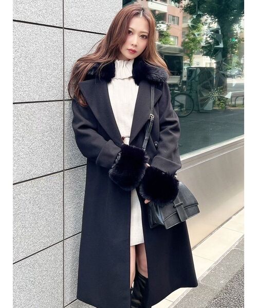 RESEXXY（リゼクシー）の「レディファーコート（チェスターコート