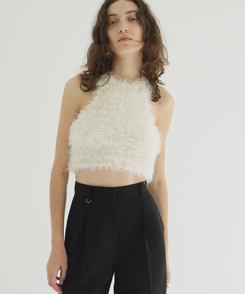 セール】SHAGGY AMERICAN SLEEVE KNIT TOPS（その他トップス）｜CLANE