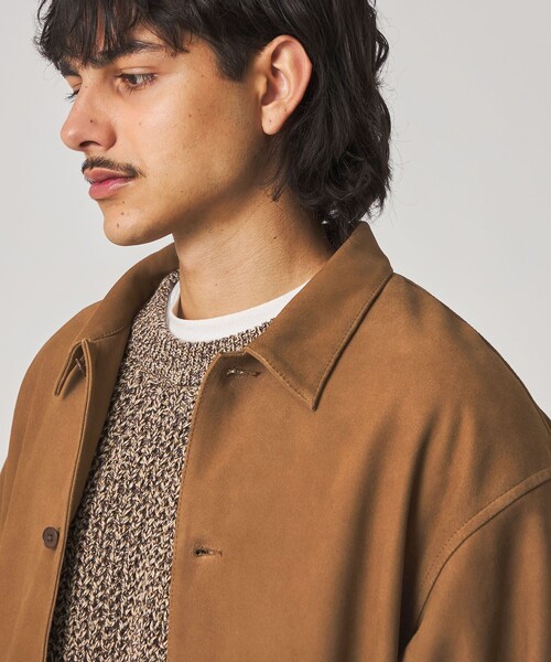 Steven Alan＞ ゴート スエード レザー カバーオール（カバーオール