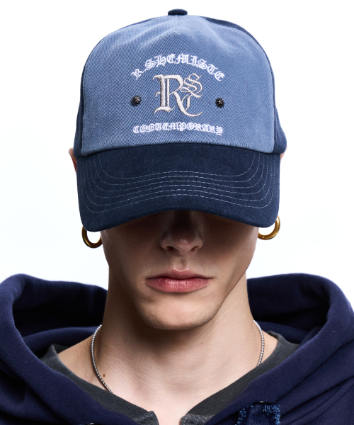 セール】LOGO WESTERN BALL CAP - NAVY/BLUE（キャップ）｜RSSC