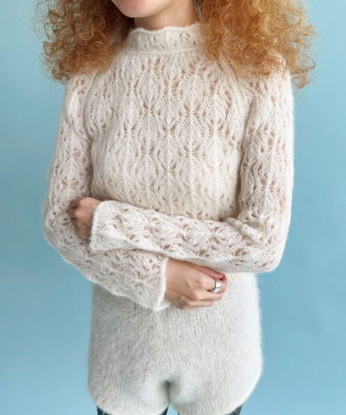 セール】【AYNI/アイニ】シアークロップドニット（ニット/セーター