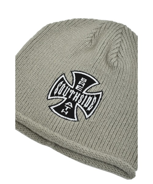 SOUTHSIDE CROSS DAMAGE BEANIE（ニットキャップ/ビーニー）｜BREATH