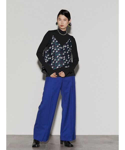 UN3D.（アンスリード）の「CHIDORI JACQUARD CAMISOLE / チドリジャ