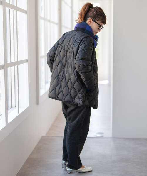 追加2》TAION / タイオン *Spick別注キルティングブルゾン（ダウン