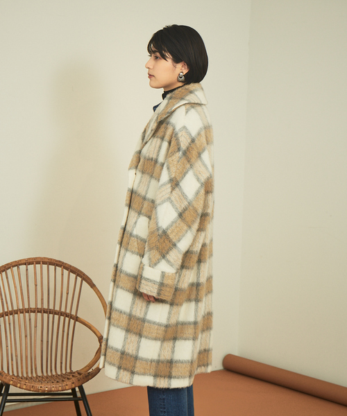 TICCA（ティッカ）の「TICCA 別注チェックコート（チェスターコート