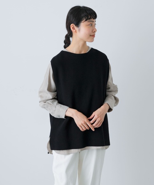 かぐれ（カグレ）の「ドライコットンニットベスト（ベスト）」 - WEAR
