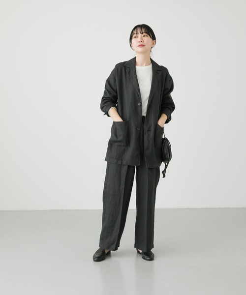 かぐれ（カグレ）の「リネンテーラードジャケット（テーラード