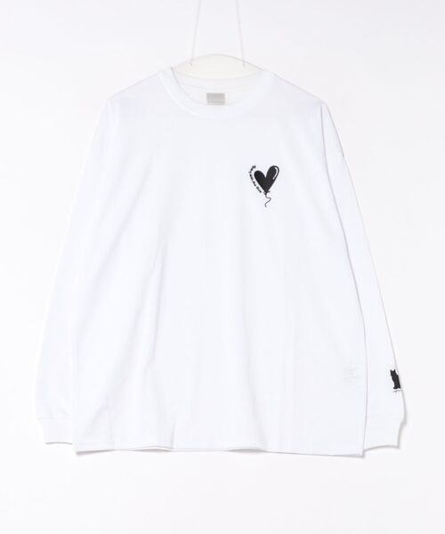 ハートロゴワイドシルエットロンT（Tシャツ/カットソー）｜8(eight