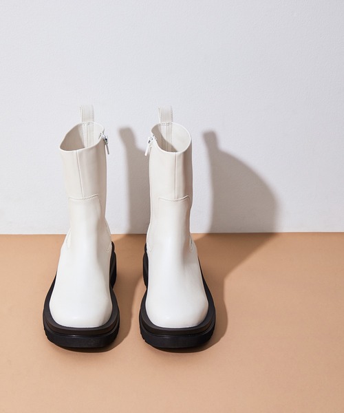 極美品』アダムエロペ ビブラムソール サイドゴアブーツ トラック