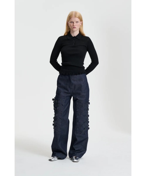 CECILIE BAHNSEN（セシリー バンセン）の「VIRGINIA TROUSERS（デニム