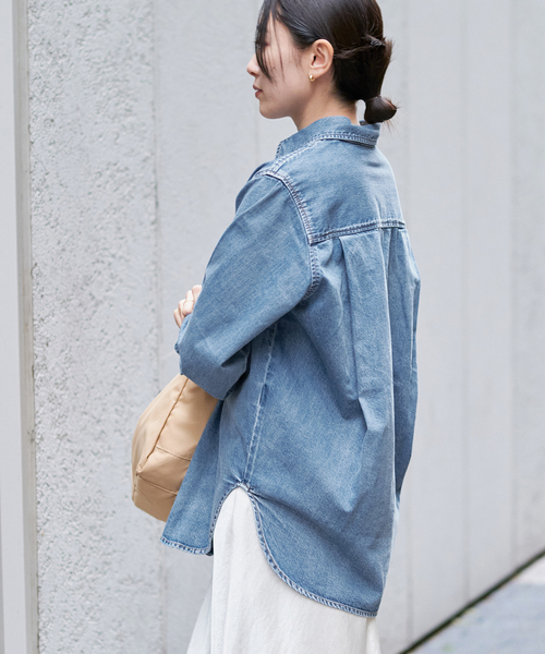 IENA（イエナ）の「デニムベーシックシャツ（シャツ/ブラウス）」 - WEAR