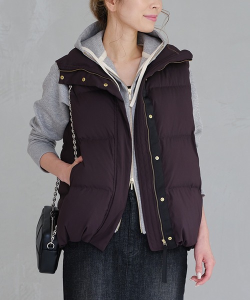 新品タグ付 BARNYARDSTORM テントダウンベスト モカ M 新品タグ付