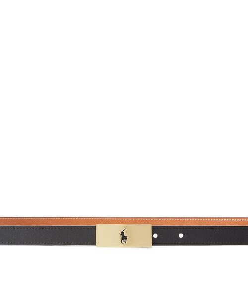 最終値下げ‼️ ポロラルフローレン リバーシブルヴァケッタレザー