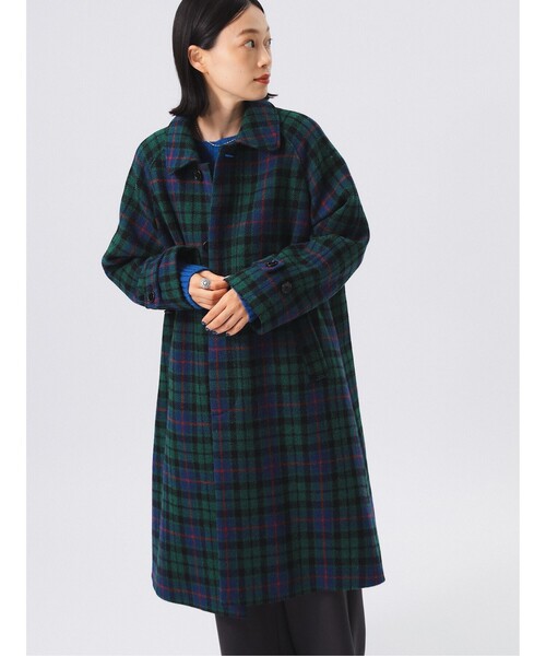 BEAMS BOY（ビームスボーイ）の「ハリスツイード バルマカーン コート