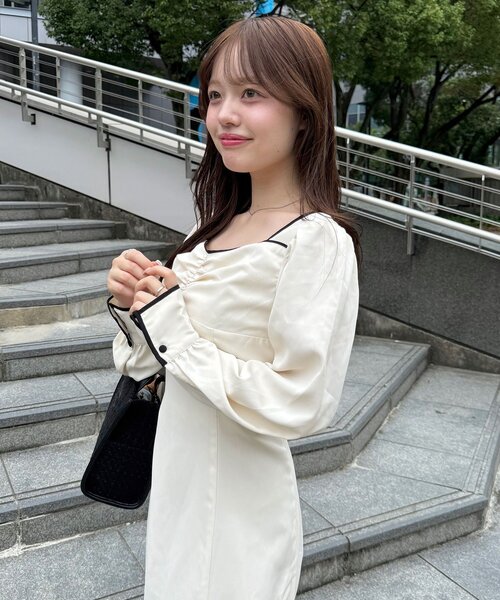 セール】【インフルエンサー企画】Yui ロングワンピース（ワンピース