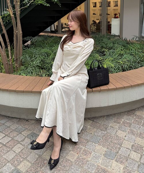 セール】【インフルエンサー企画】Yui ロングワンピース（ワンピース