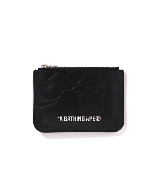 A BATHING APE（アベイシングエイプ）の「SOLID CAMO LEATHER POUCH