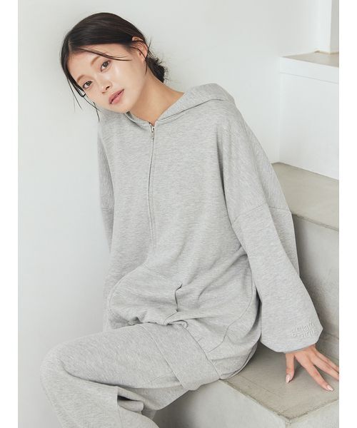 セール】裏毛パーカ（ルームウェア/パジャマ）｜gelato pique