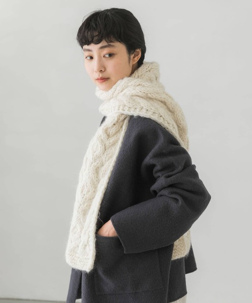 かぐれ（カグレ）の「スリアルパカウールマフラー（マフラー）」 - WEAR