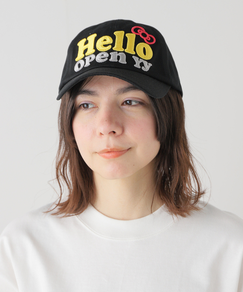 Openyyハローキティ I ♥ YY ベースボールキャップ Openyyハローキティ