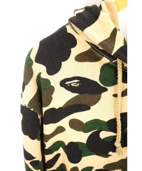 ブランド古着】初期タグ カモ柄ジップパーカー（パーカー）｜A BATHING