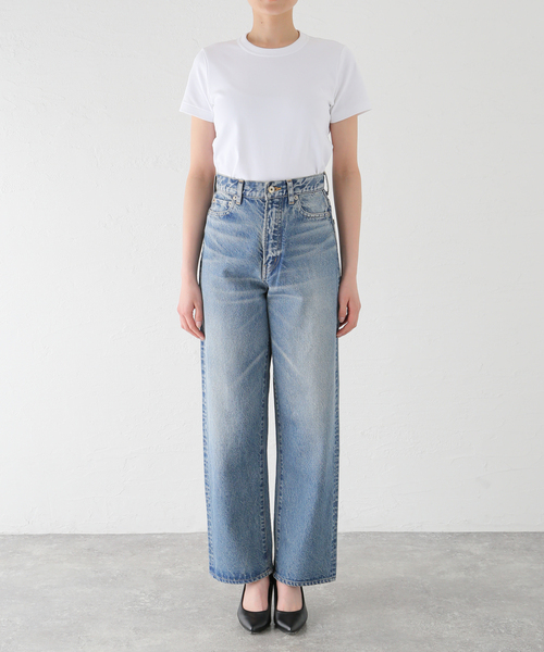 IENA（イエナ）の「【INSCRIRE/アンスクリア】Denim Baggy Pants
