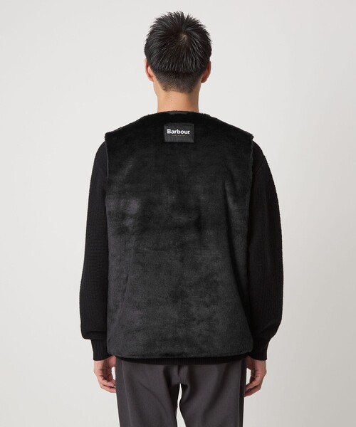 セール】【別注】＜Barbour＞リバーシブル フェイクファー