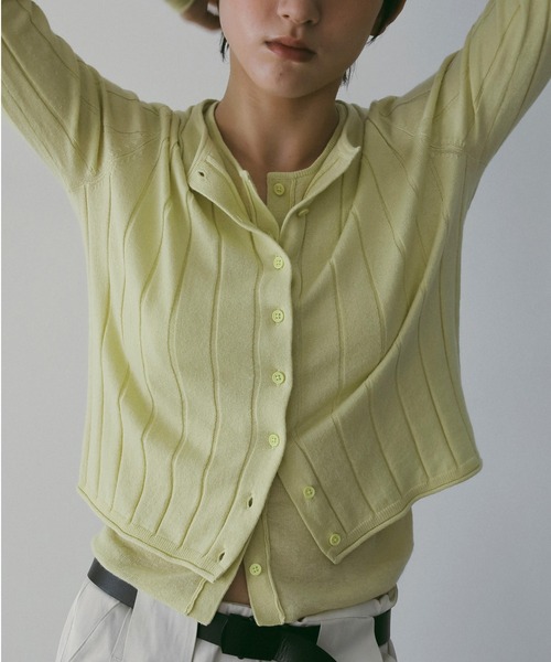 Cotton Layered Cardigan（カーディガン/ボレロ）｜anuke（アンヌーク