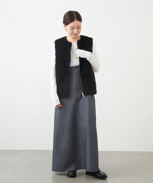 IENA（イエナ）の「リヨセルコットン シアー ロングTシャツ（Tシャツ