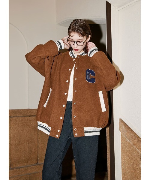 COEL（コエル）の「Cワッペンスタジャン（ブルゾン）」 - WEAR