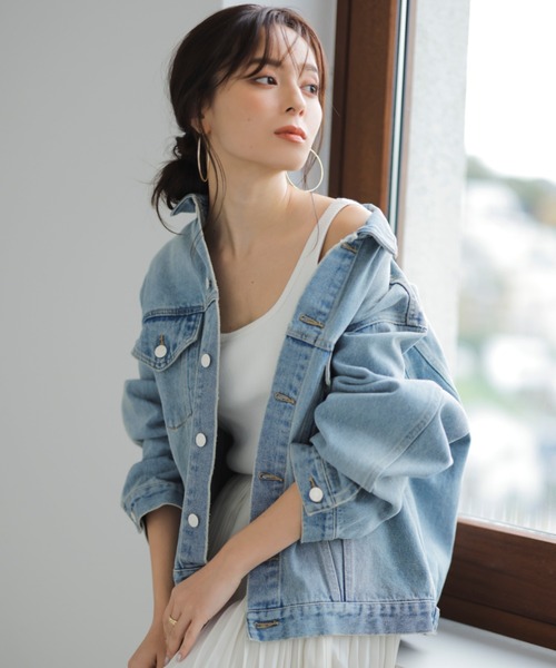 デニムジャケット（デニムジャケット）｜anuans（アニュアンス）の