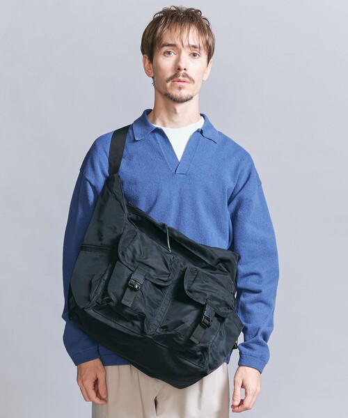 別注】＜BAICYCLON＞ ナイロン マルチポケット ショルダーバッグ