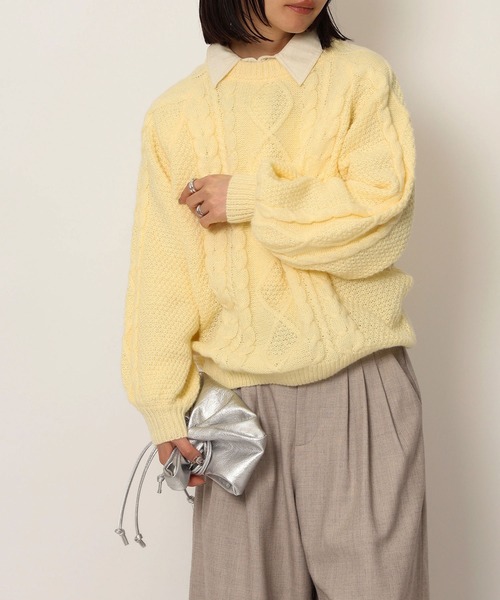 NOAHL（ノアル）の「【NOAHL】ケーブルニット（ニット/セーター）」 - WEAR