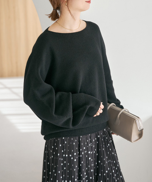 ニュアンスコクーンシルエットニット（ニット/セーター）｜Spick