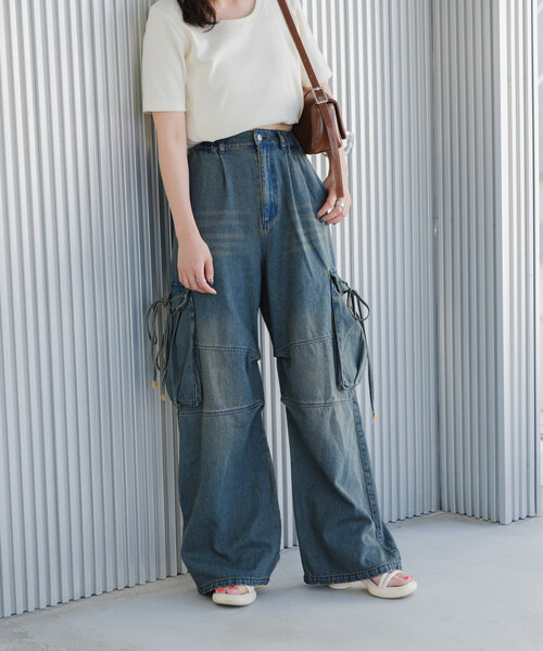 Kastane（カスタネ）の「【低身長サイズ追加/2サイズ展開】カーゴ