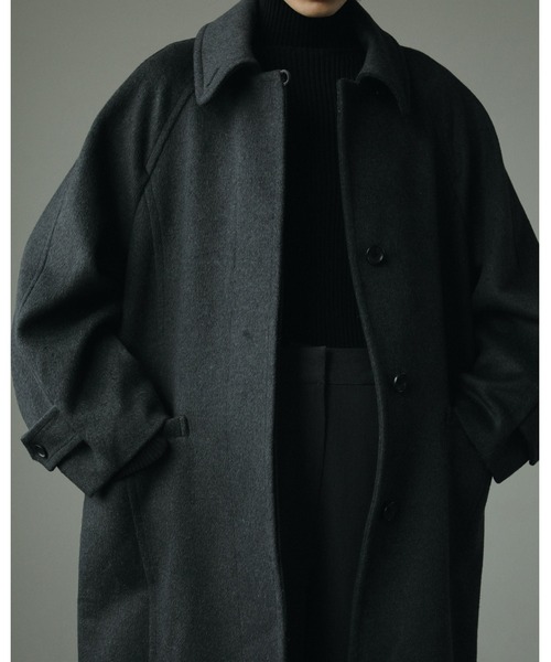 anuke（アンヌーク）の「Wool Soutiencollar Coat（ステンカラーコート