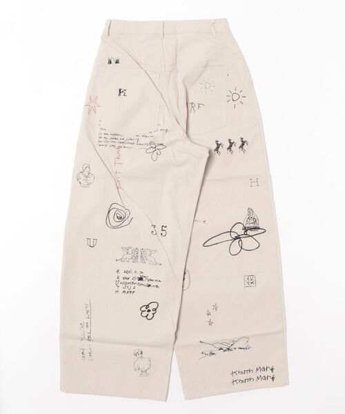Knuth Marf（クヌースマーフ）の「Knuth Marf high waist tattoo pants