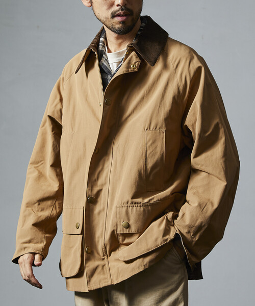 セール】Barbour/バブアー 別注 BEDALE OS Sleeve（ブルゾン