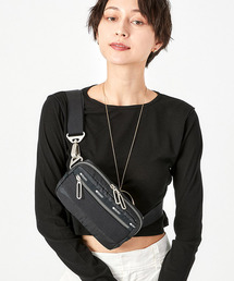 LeSportsac（レスポートサック）の「ESSENTIAL RECT XBODY ブラックC
