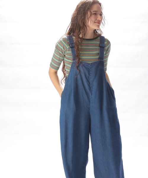 niko and（ニコアンド）の「[MODE NORM CORE]テンセルデニムルーズ