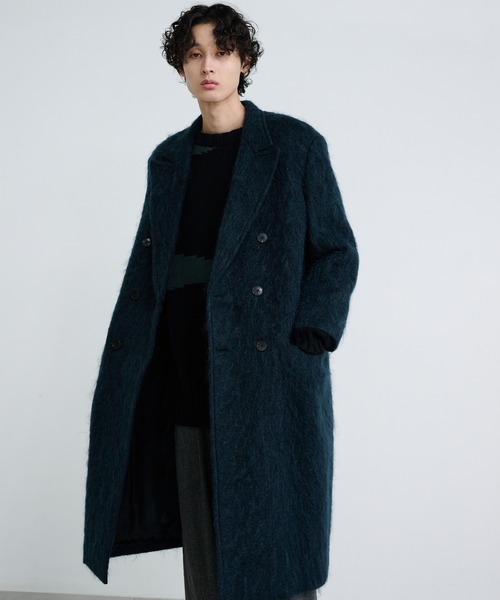 モヘアシャギーオーバーコート（チェスターコート）｜PUBLIC TOKYO