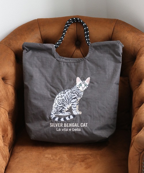 WEB限定】アニマル刺繍コードトートバッグ（トートバッグ）｜cepo（セ