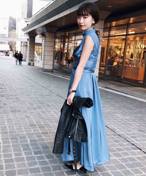 Ameri（アメリ）の「LADY BUSTIER ROMPERS DRESS（つなぎ