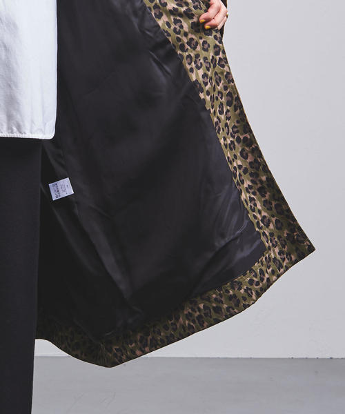 dahl'ia（ダリア）の「＜dahl'ia（ダリア）＞レオパード ビッグコート