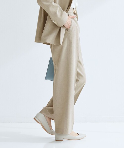 size SHORT/TALLあり］Greed グリード メランジ ストレート パンツ