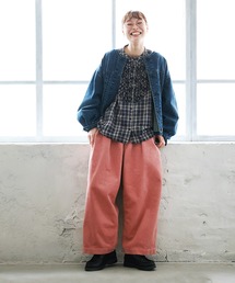 その他パンツ（ピンク/桃色系・クロップド・半端丈）ファッション通販