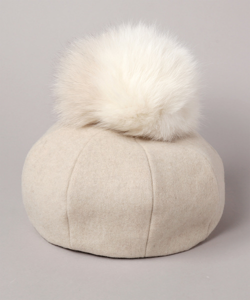 CA4LA（カシラ）の「マシュマロDISH（ハンチング/ベレー帽）」 - WEAR