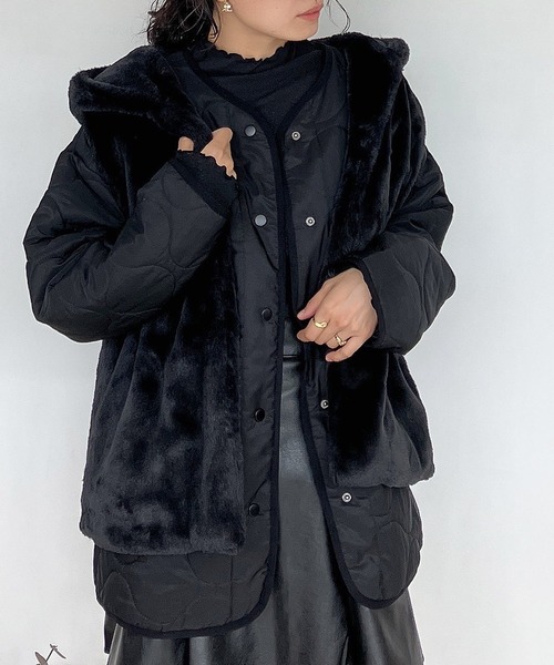 AS KNOW AS plus（アズノゥアズプラス）の「♪フェイクファーベスト