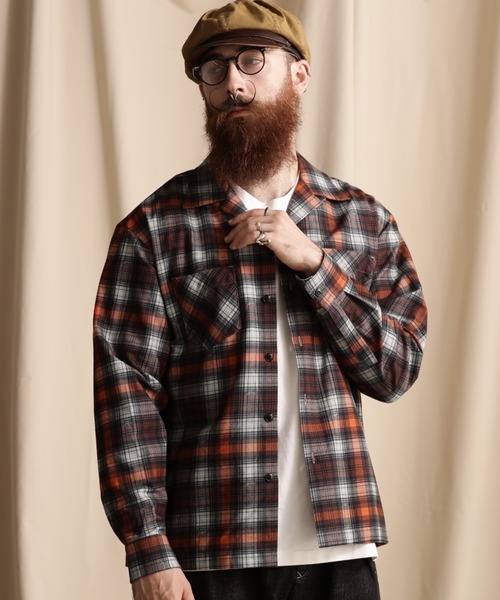 schott（ショット）の「Schott/ショット/LS OMBRE FLANNEL SHIRT