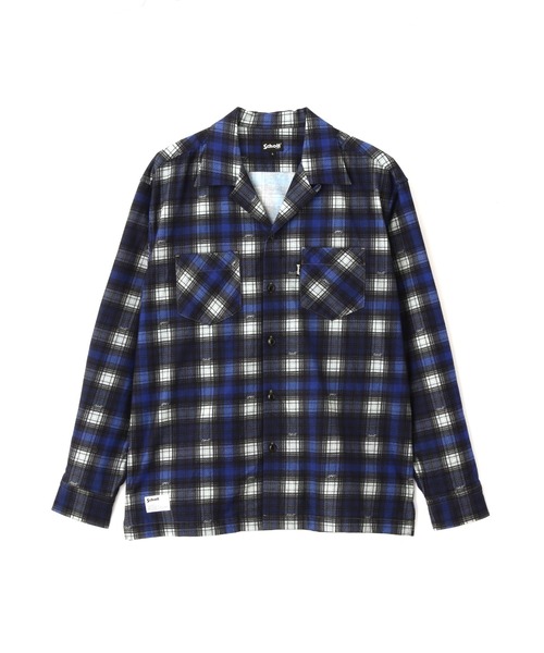 schott（ショット）の「Schott/ショット/LS OMBRE FLANNEL SHIRT